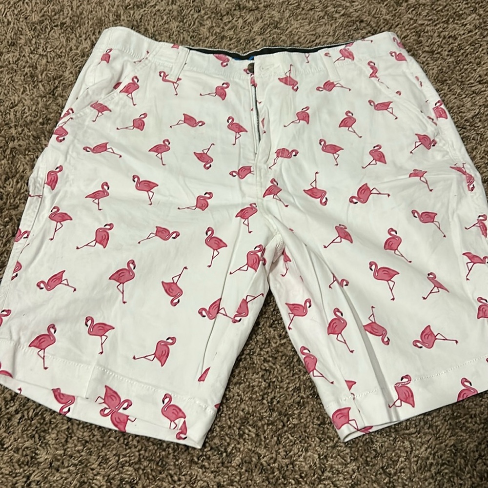 Men’s flamingo shorts size 32 waist